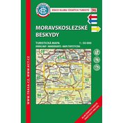 Moravskoslezské Beskydy - turistická mapa              1 : 50 000
