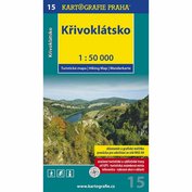 15 Křivoklátsko 1:50000 turistická mapa