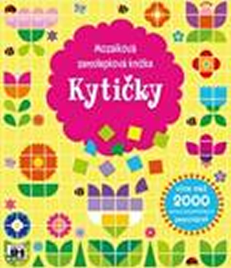 Kytičky - Mozaiková samolepková knížka | LeAmos