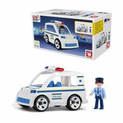 Igráček - Policejní auto s policistou