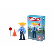 Igráček - Policistka s doplňky