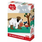 Maxipes Fík: maxi puzzle 24 dílků