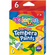 Temperové barvy 12 ml/6 ks